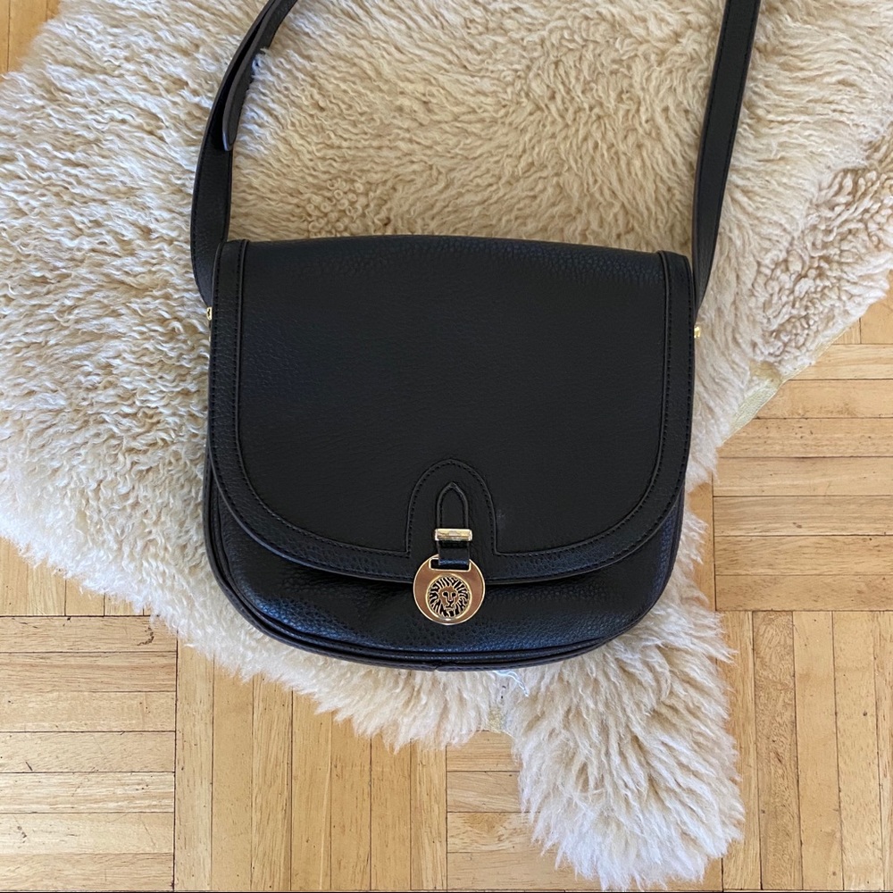 Ann Klein Black Crossbody Bag